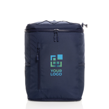 Mochila térmica de rPET com alças ajustáveis, capacidade de 18 L