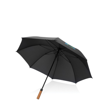 Guarda-chuva semiautomático de rPET de 30'' com eixo de metal Ø154