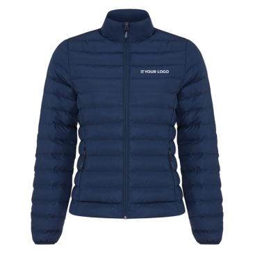 Casaco acolchoado de poliéster reciclado mulher casual fit 70 g/m2 IQONIQ Maiko 