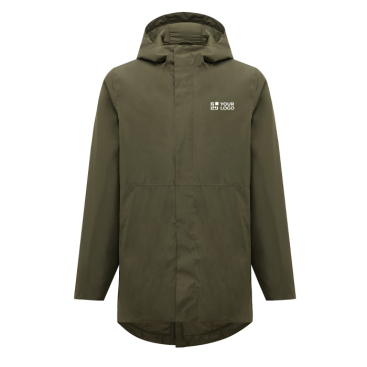 Casaco impermeável acolchoado unissex modern fit 95 g/m² Iqoniq Thelon