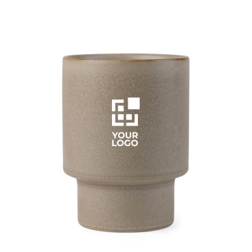 Copo de barro reciclado de design escandinavo de 300 ml