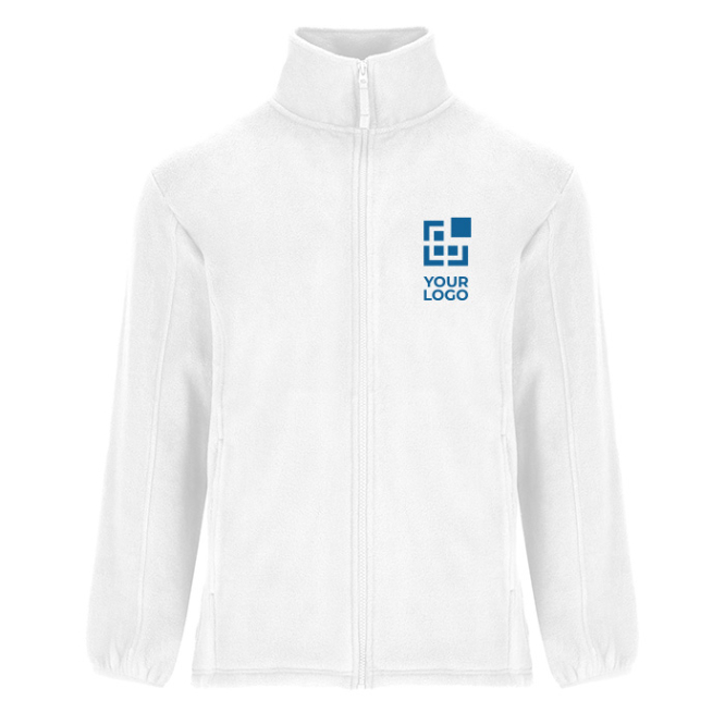 Casaco polar de poliéster com gola alta para homem 300 g/m2 Roly