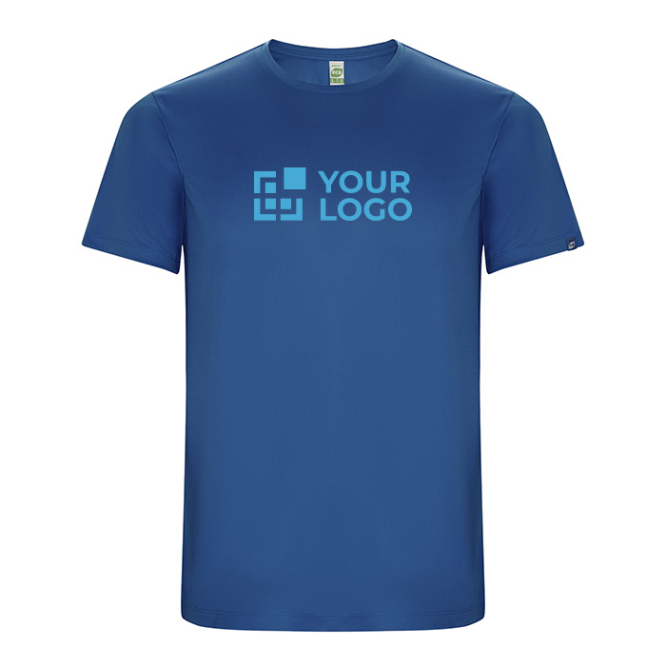 T-shirt técnica 50% de poliéster reciclado para homem 135 g/m2 Roly