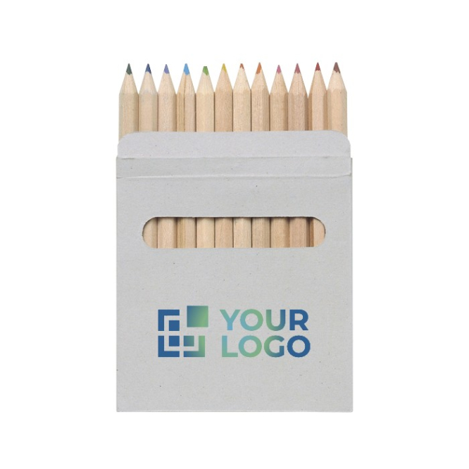 Lápis personalizados infantis cor castanho