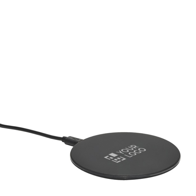 Carregadores retroiluminados sem fios cor preto