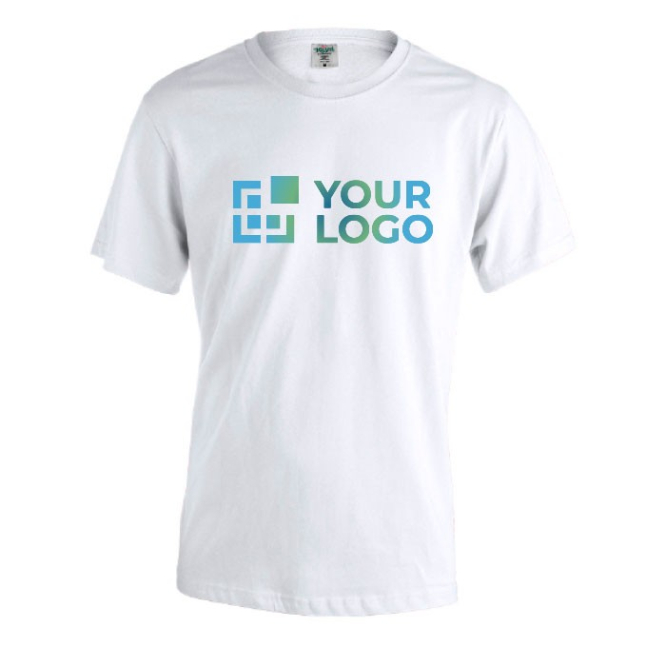 T-shirt personalizada em 100% algodão vista principal