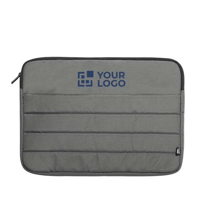 Bolsa de portátil em RPET para personalizar vista principal