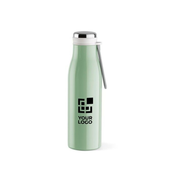 Garrafa de aço inoxidável reciclado com função térmica 470ml