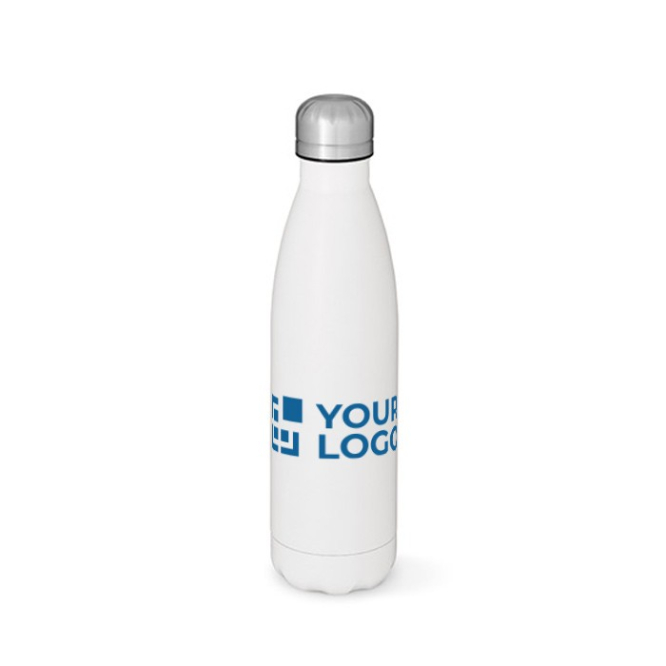 Garrafa de aço inoxidável reciclado com tampa antigotejamento 500ml