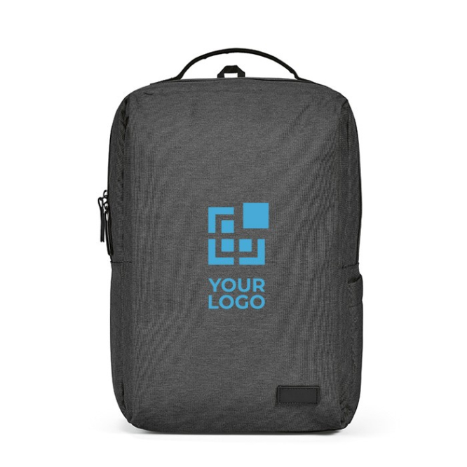 Mochila de poliéster reciclado para PC com fechos impermeáveis 15,6''