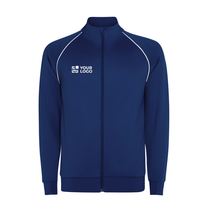 Sweatshirt desportiva unissexo com gola alta 210 g/m2 Roly Direct Valier