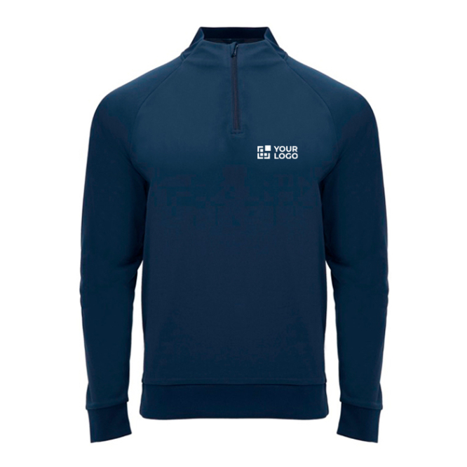 Camisola de poliéster com fecho de correr central 200 g/m2 Roly Direct Epiro 