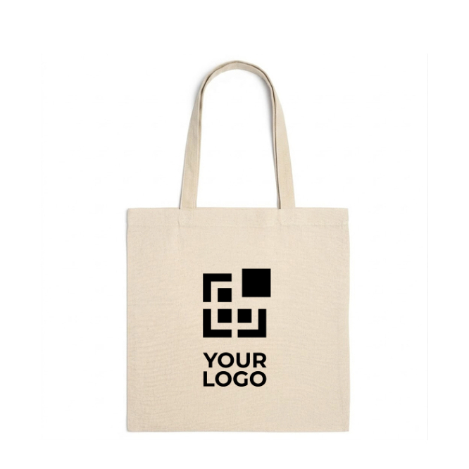 Saco de algodão natural com asas compridas reforçadas 240 g/m²