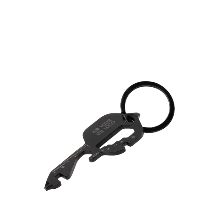 Porta-chaves multiusos em forma de chave, 13 funções