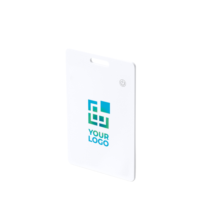 Cartão localizador anti-perda resistente à água e recarregável