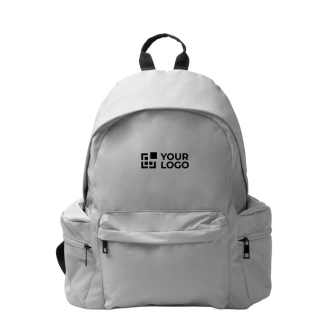 Mochila multifunções em nylon reciclado com bolsos, ideal para PC 15''