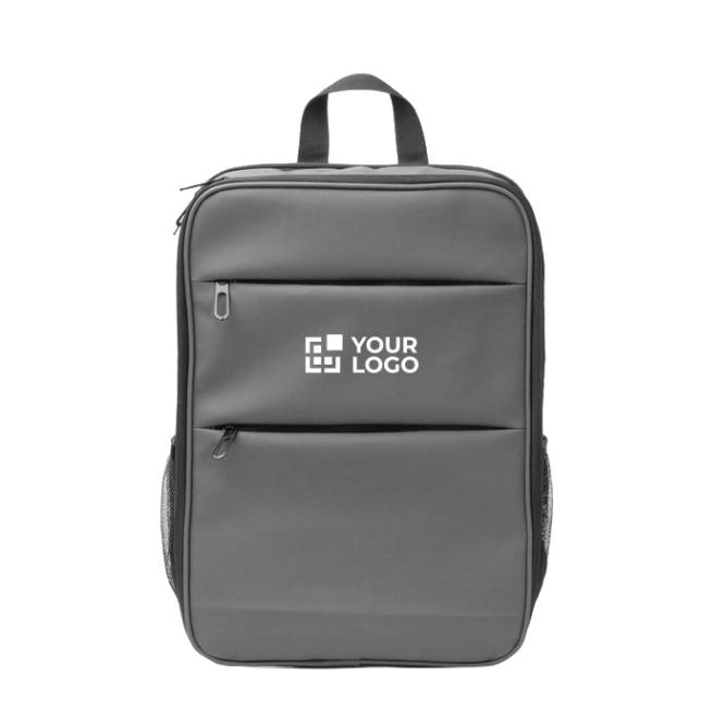 Mochila em pele sintética para portátil com duplo compartimento 15''