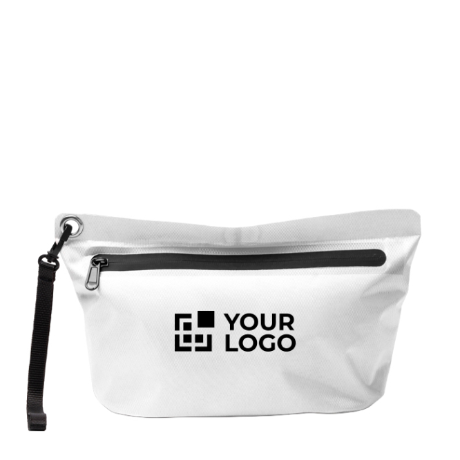 Necessaire estanque com fecho impermeável e asa amovível