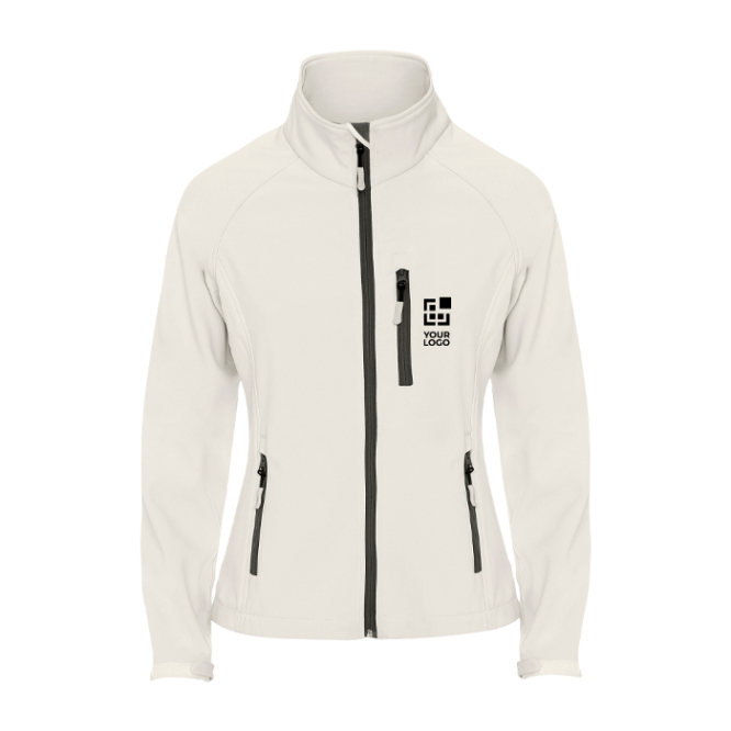 Casaco softshell de elastano para mulher 300 g/m2 Roly Direct Antartida 
