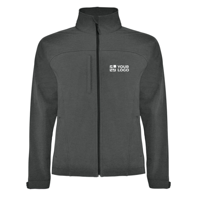 Softshell 3 camadas capuz bolsos zíper Roly Direct Rudolph 