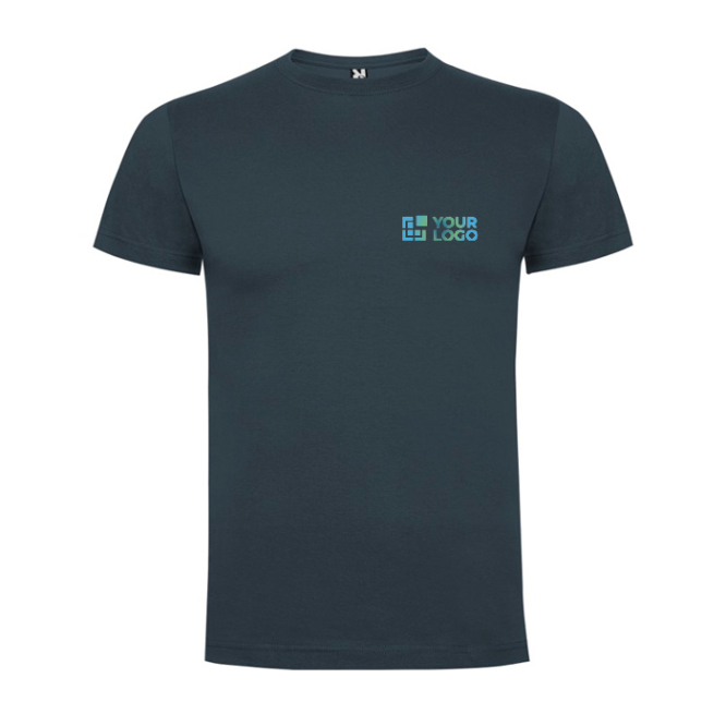 T-shirt de manga curta de algodão 165 g/m2 Roly Direct Dogo Premium 