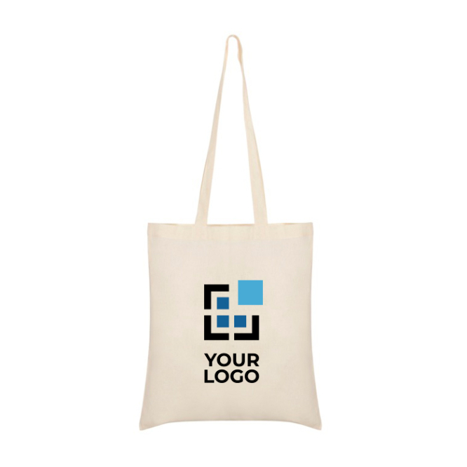 Saco de algodão natural com asa comprida 140 g/m2