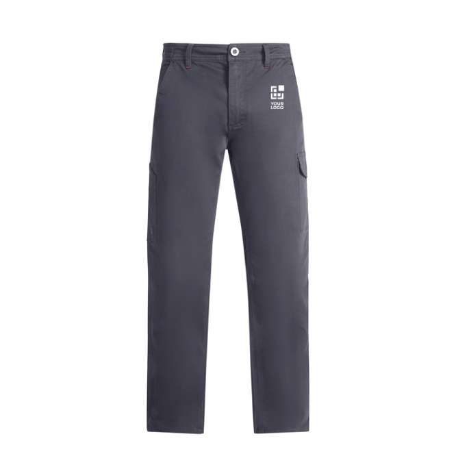 Calças de trabalho de algodão e elastano para homem 300 g/m2 Roly Fonta 