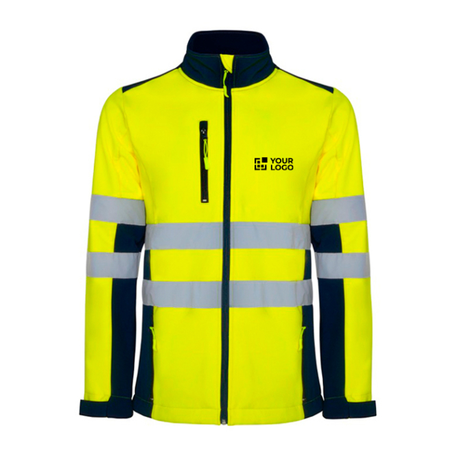 Casaco de trabalho softshell de alta visibilidade 320 g/m2 Roly Antares 