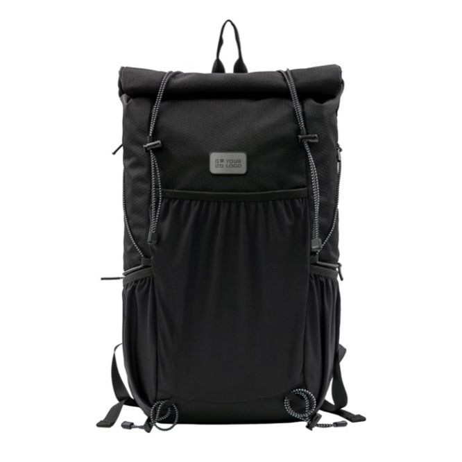 Mochila roll-top de poliéster para portátil BrandCharger 16''
