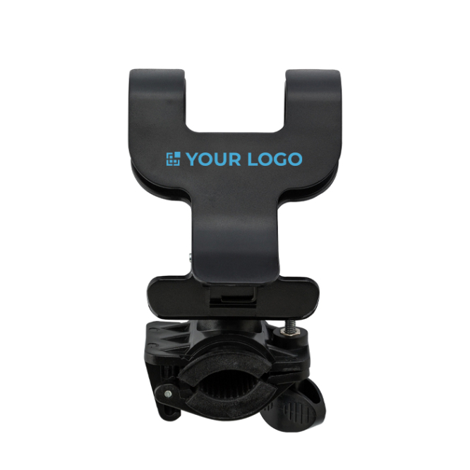 Suporte de plástico preto para telemóvel especial para bicicletas