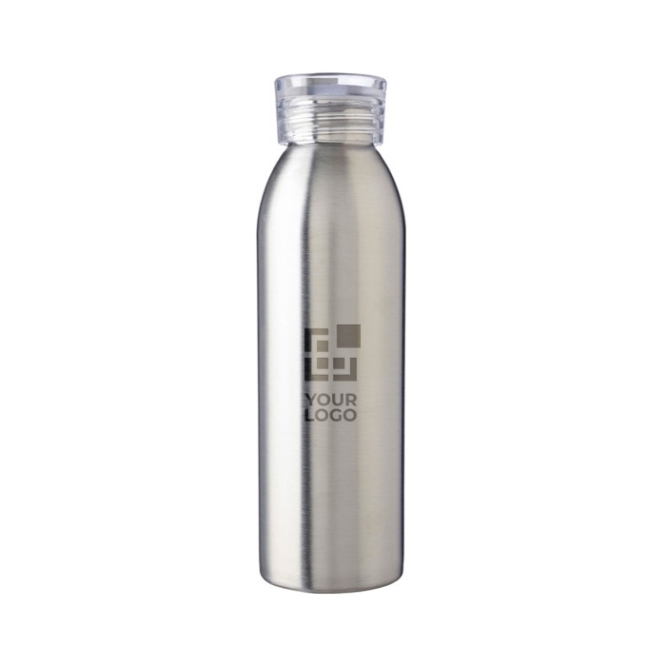 Garrafa de aço inoxidável reciclado com tampa e pega a condizer 650 ml