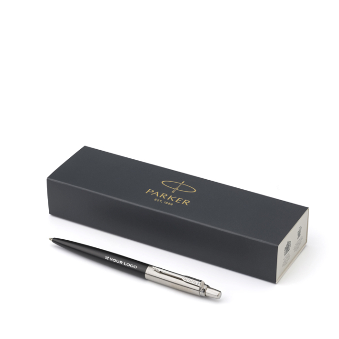 Caneta Parker Jotter Core de aço inoxidável tinta azul
