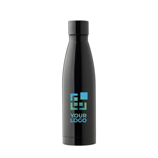 Garrafa de aço inoxidável com tampa de rosca a condizer 500 ml