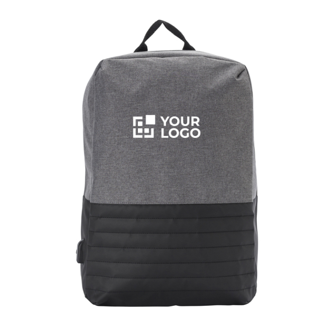 Mochila antirroubo com costas e alças acolchoadas para portátil 15''