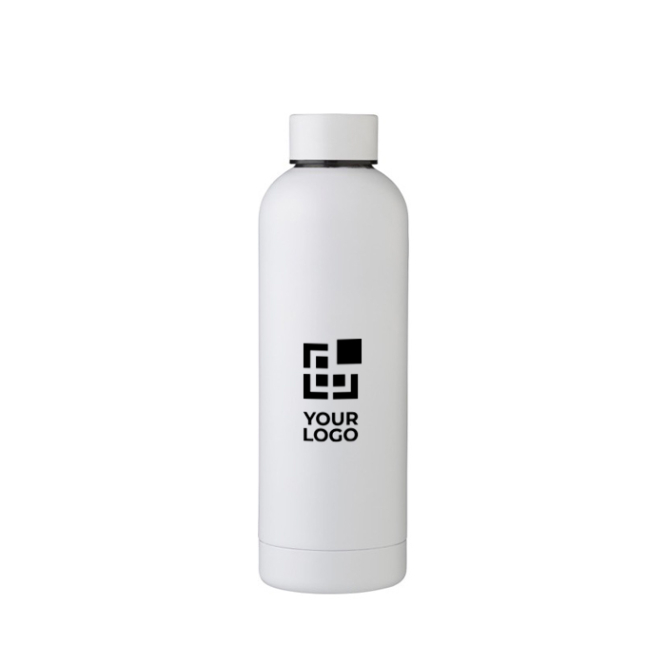 Garrafa térmica de aço reciclado acabamento mate 500 ml