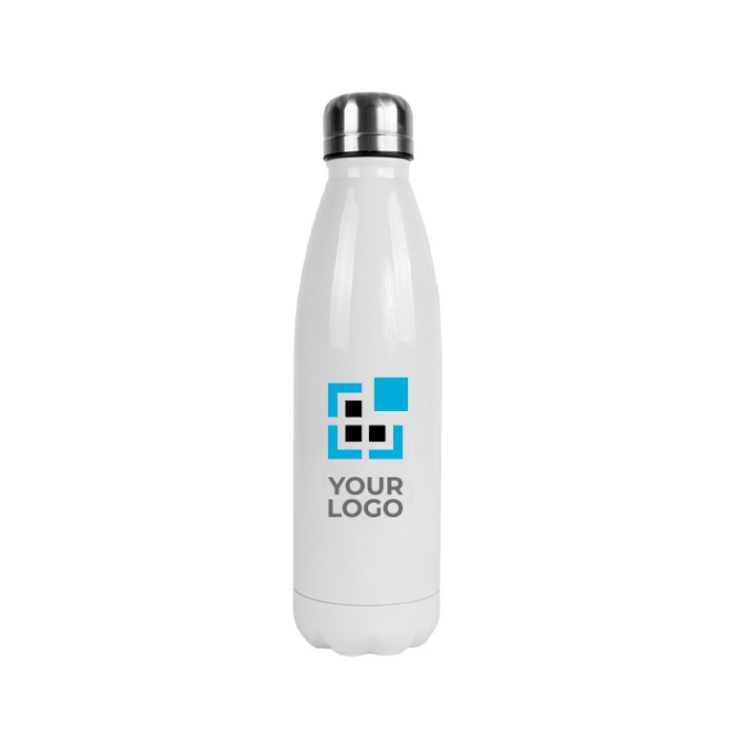 Garrafa com acabamento branco para sublimação 750 ml City Sublim