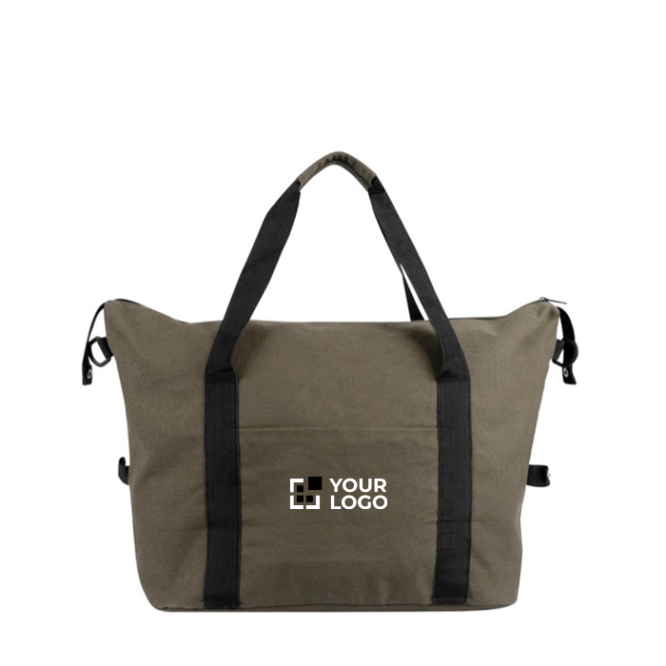 Saco de canvas rPET ideal para levar no trolley 460 g/m2