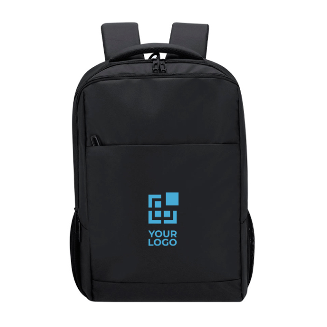 Mochila para portátil de PU com tira para trolley 15''