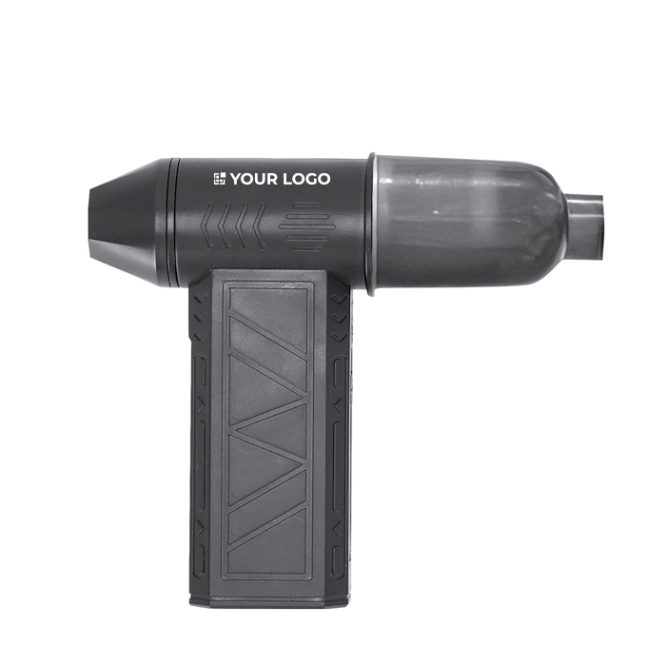 Soprador/aspirador portátil de plástico com bateria recarregável