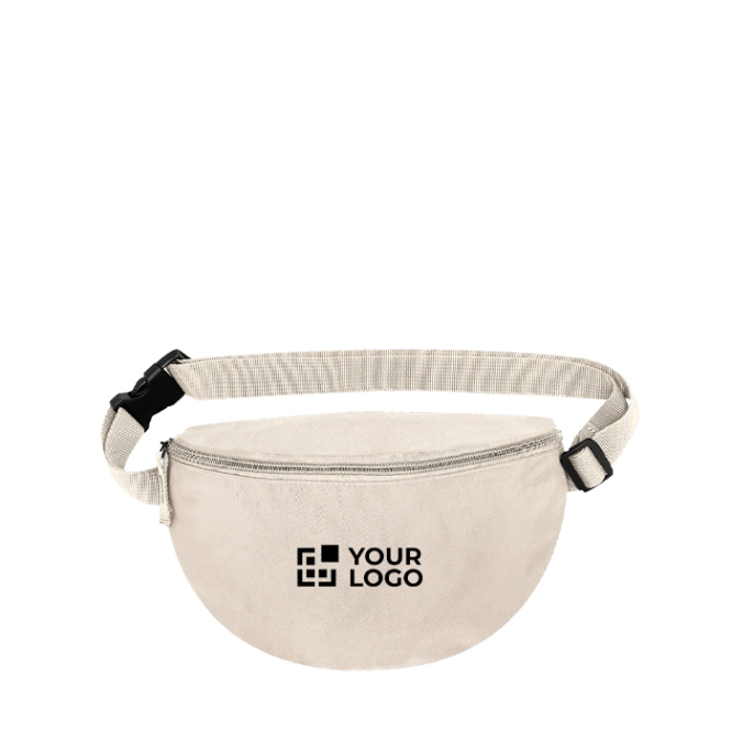 Bolsa de cintura de nylon, correia ajustável de fecho e clipe 135 g/m²