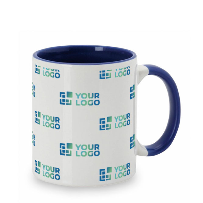 Caneca de cerâmica com asa e interior colorido 350ml Sublim Color