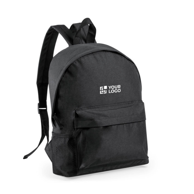 Mochila acolchoada de plástico reciclado vista principal