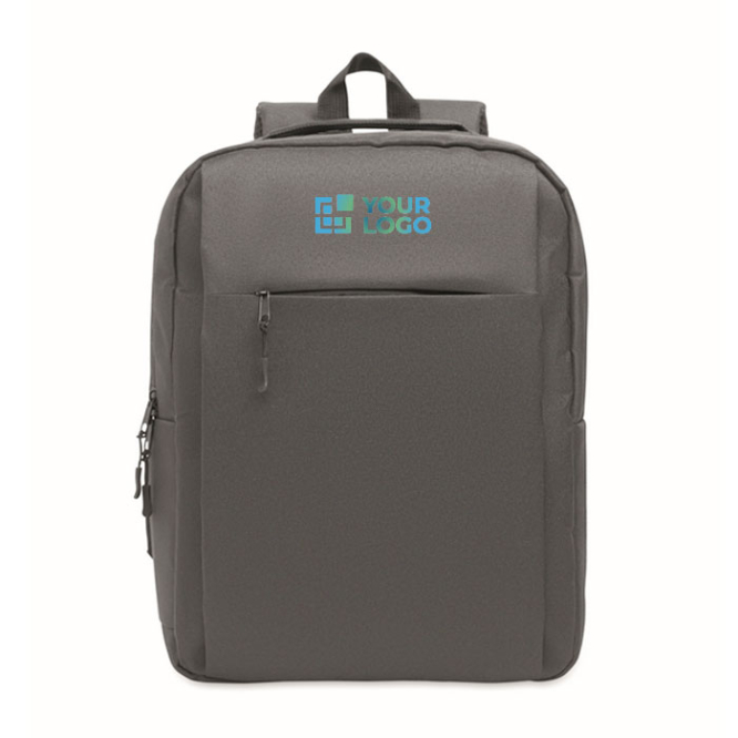 Mochila RPET compartimentos portátil e tablet de 10'' e 15''
