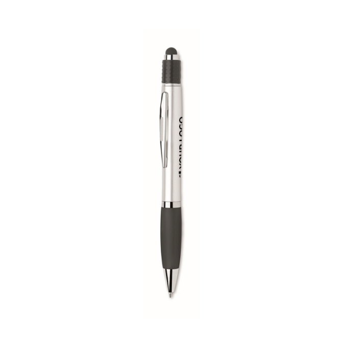 Caneta com parte superior de função anti-stress, tinta azul