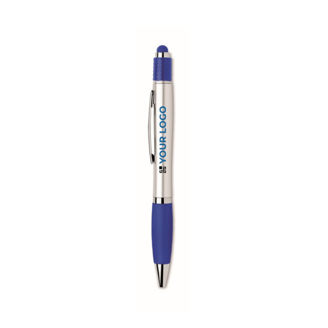 Caneta com parte superior de função anti-stress, tinta azul