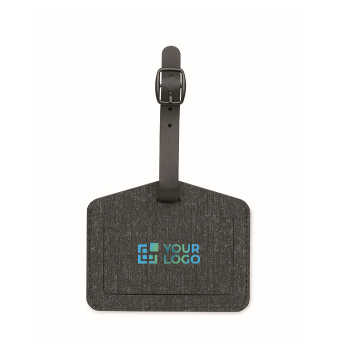 Etiqueta de bagagem de PU e rPET para dispositivos Apple®