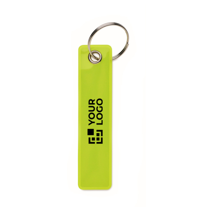 Típico porta-chaves “Remove before flight” refletor e personalizável