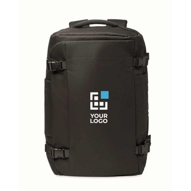 Mochila ideal para viagens, com múltiplos compartimentos