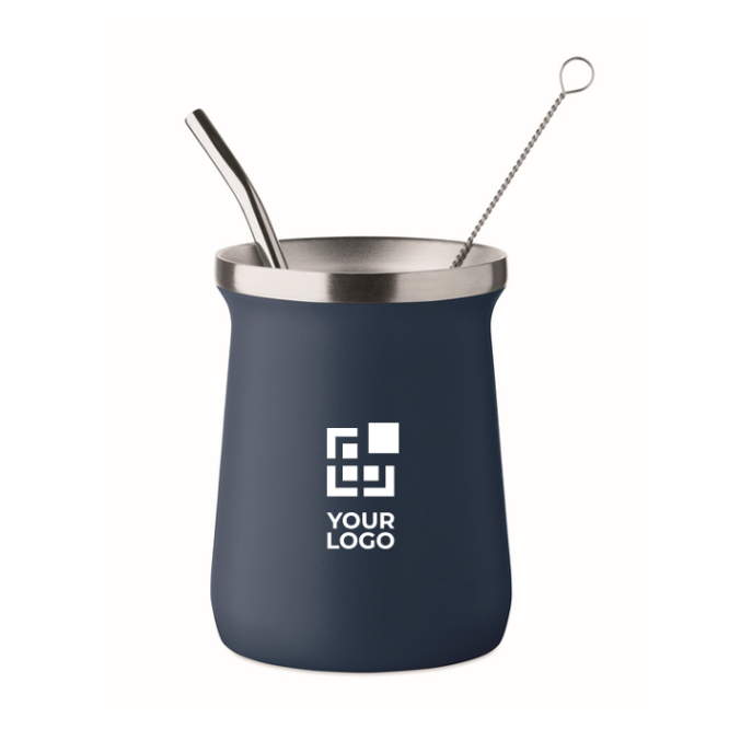 Copo de aço inoxidável especial para erva-mate 240 ml