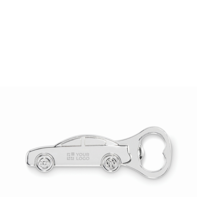 Abre-caricas de liga de zinco em forma de carro